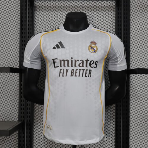 25/26 Player Real Madrid Home Jersey